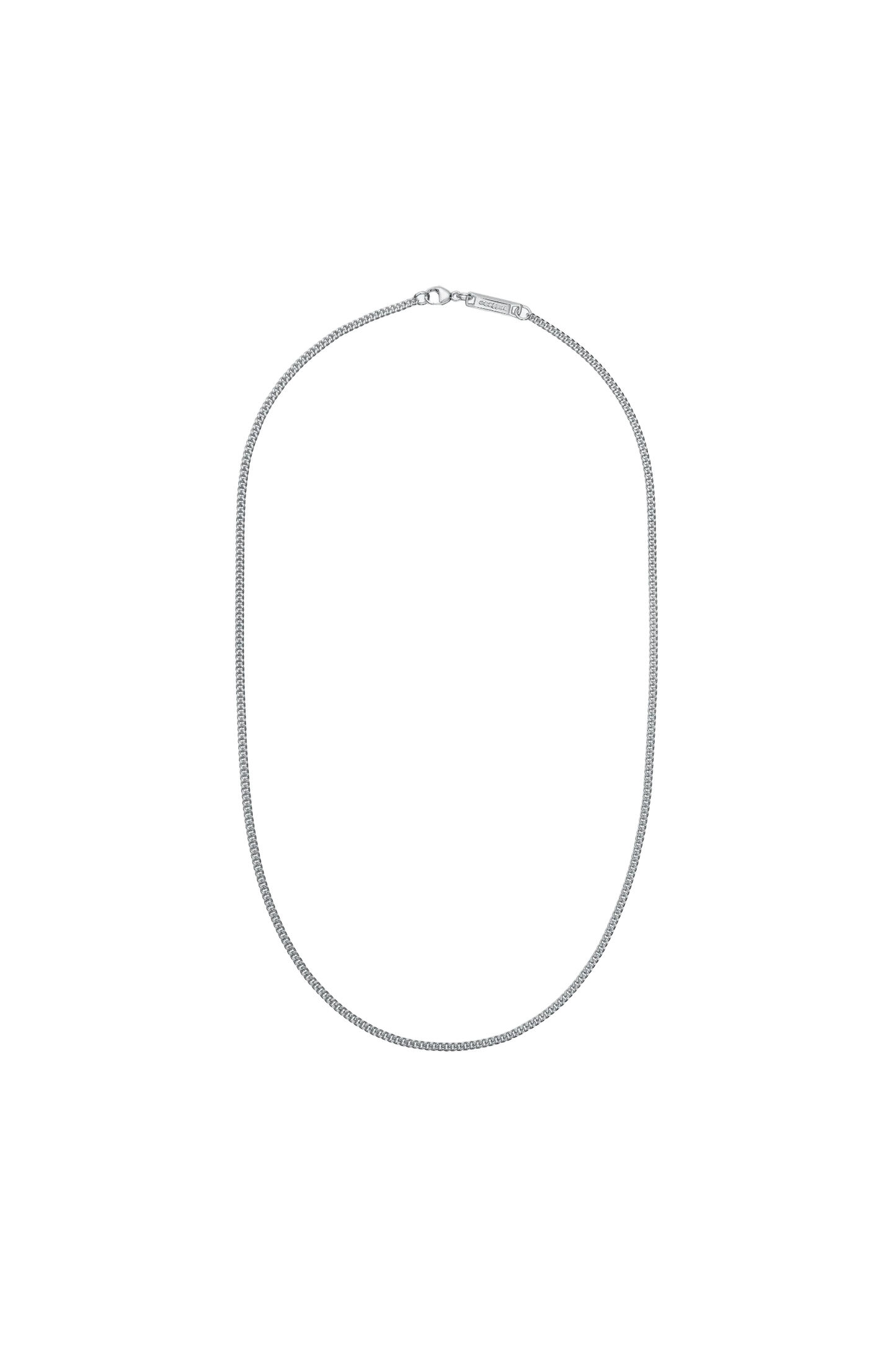 Fine Curb Chain In Sterling Silver