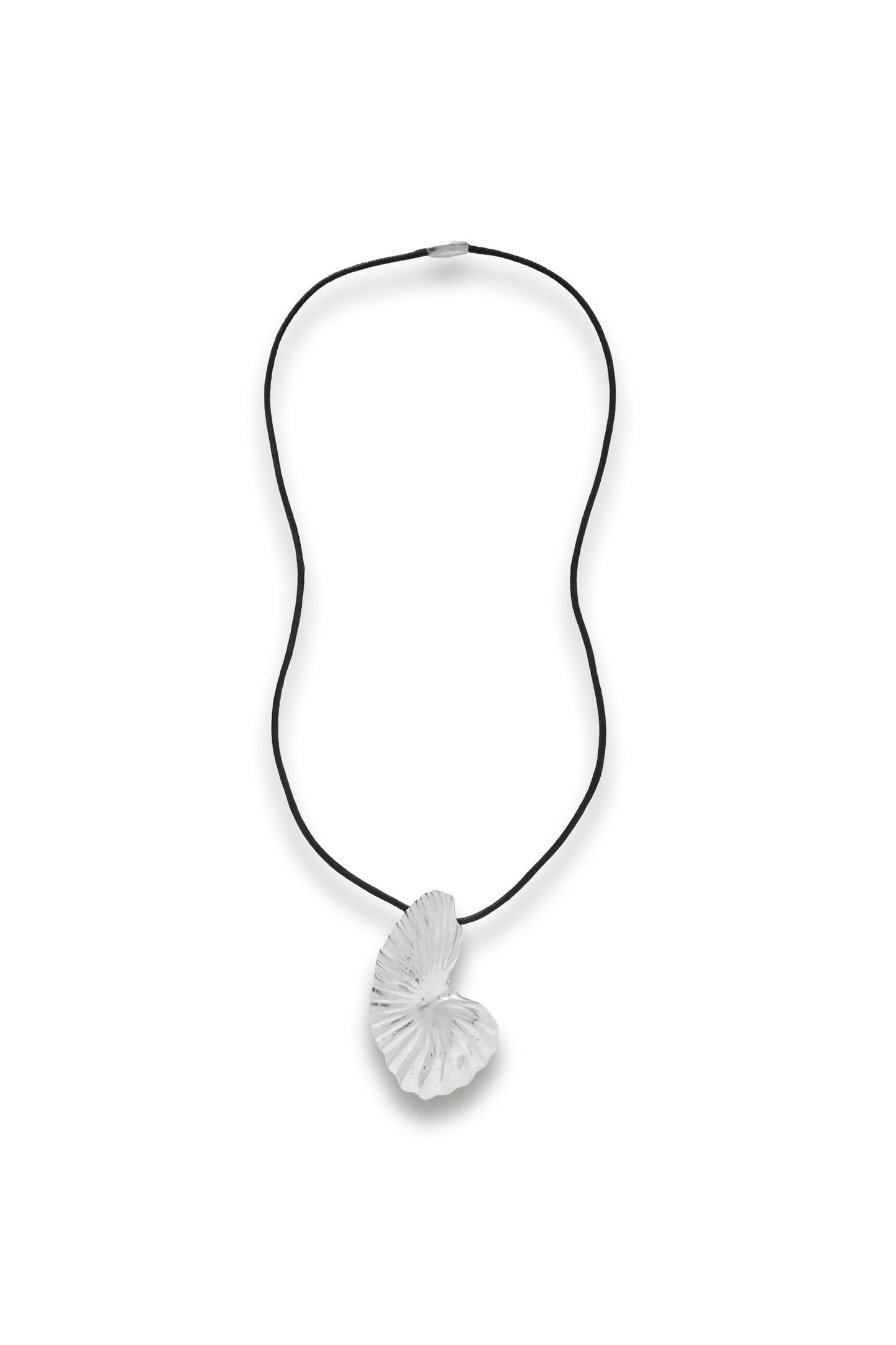The Birth of Venus Sterling Silver and Cord Necklace