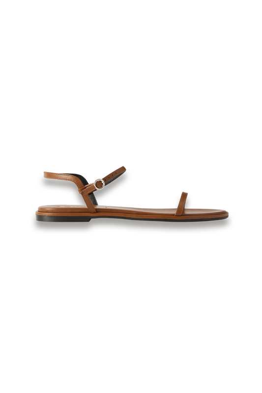 Nettie Leather Slingback Sandals