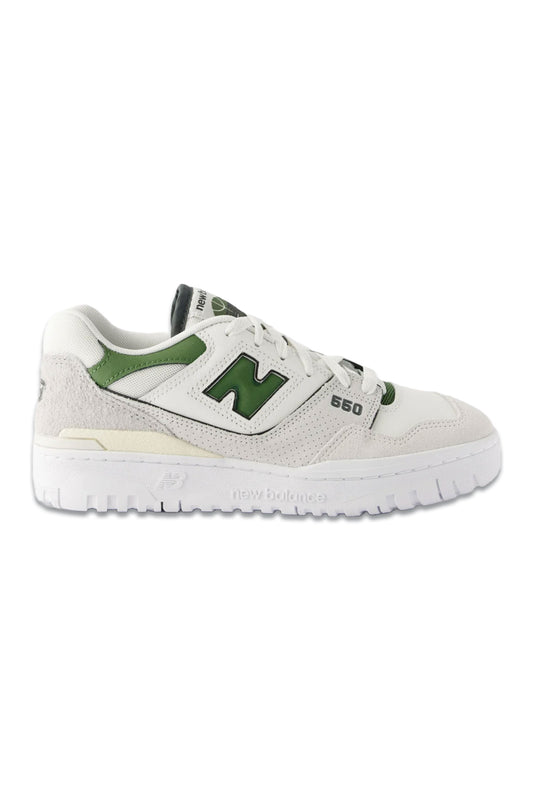 550 Suede and Mesh Trainers