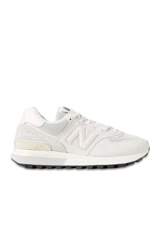574 Leather-Trimmed Suede And Mesh Sneakers