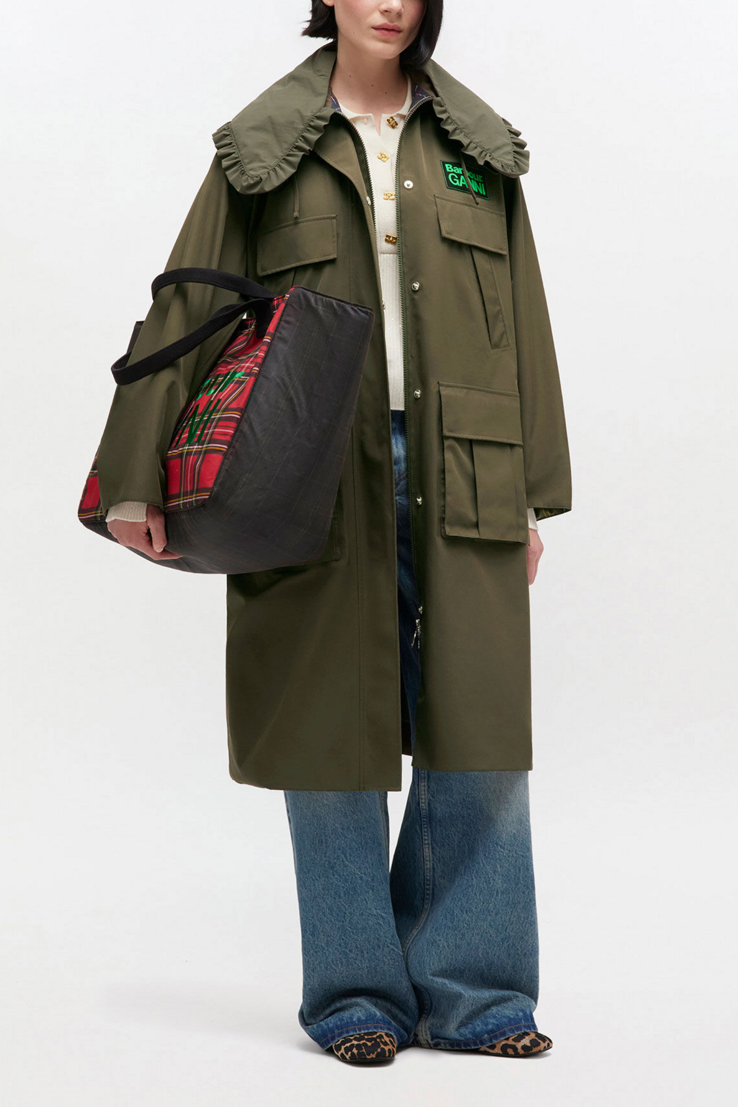 Long Coat in Green