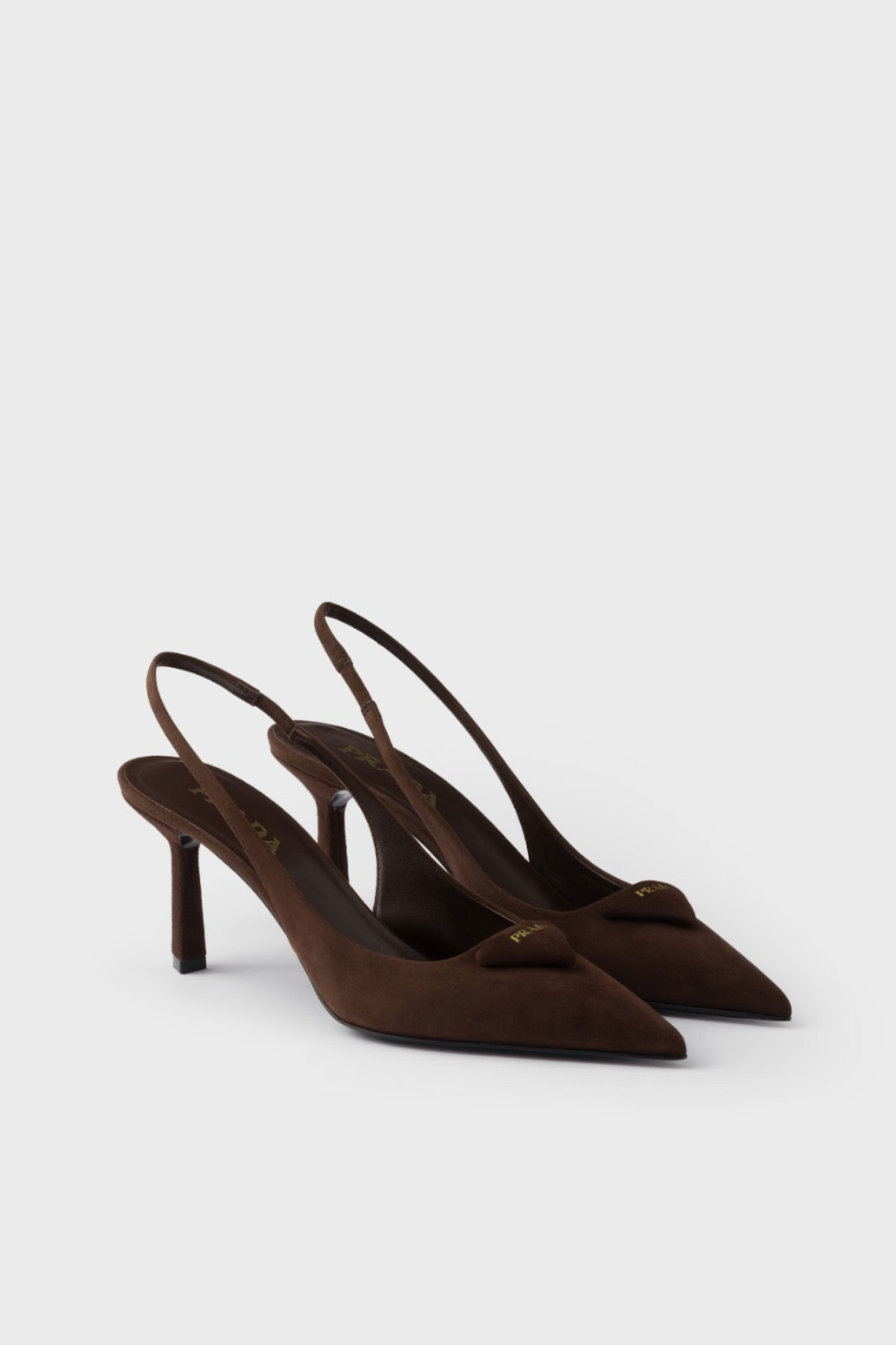 Suede Slingback Pumps