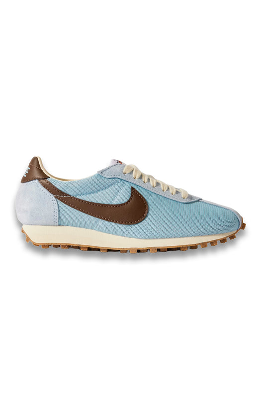 LD-1000 leather and brushed suede-trimmed mesh sneakers