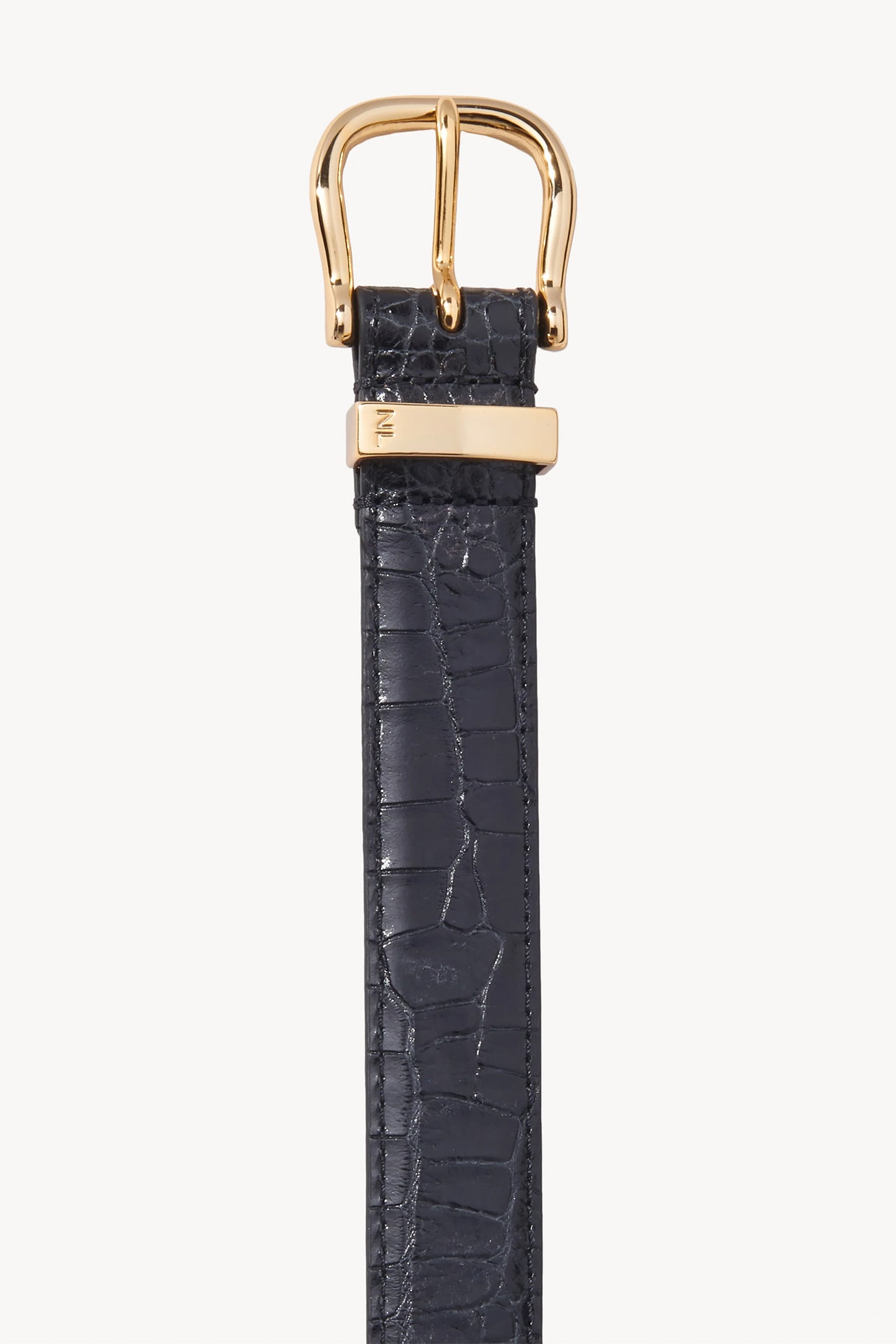 Louise Belt - Croc Embossed Calfskin