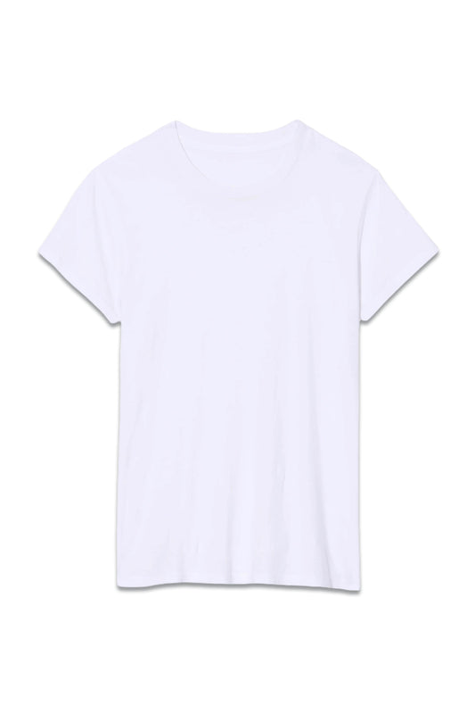 Mariela Crewneck Tee White