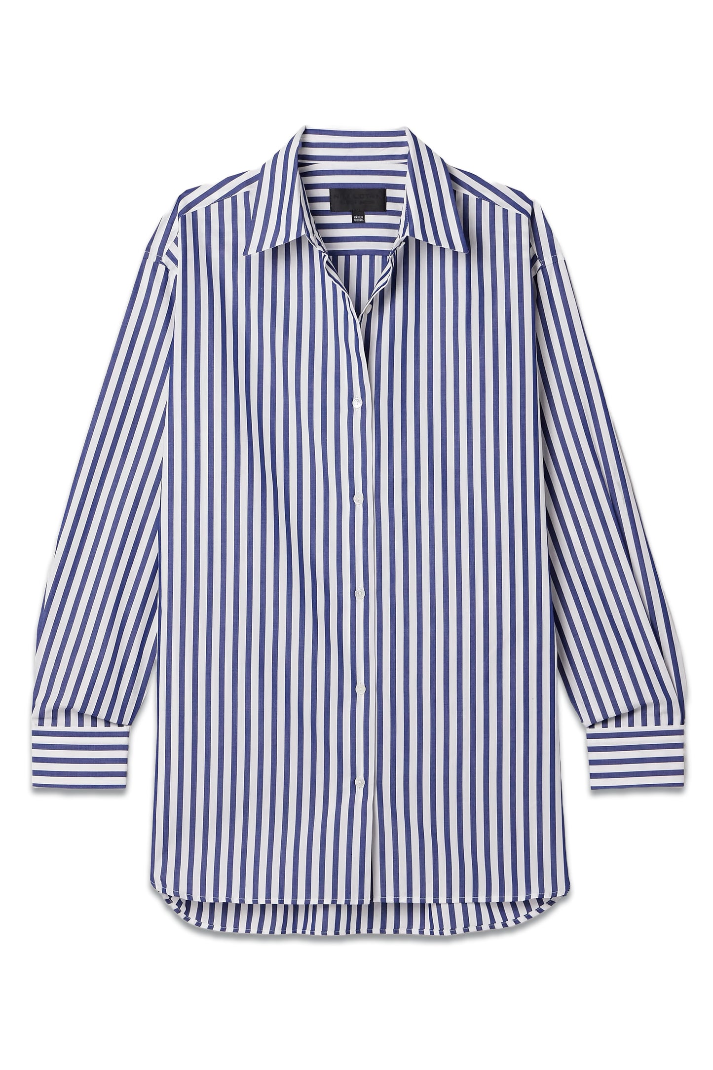 Yorke Striped Cotton-poplin Shirt