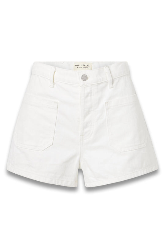 NILI LOTAN Alodie Denim Shorts