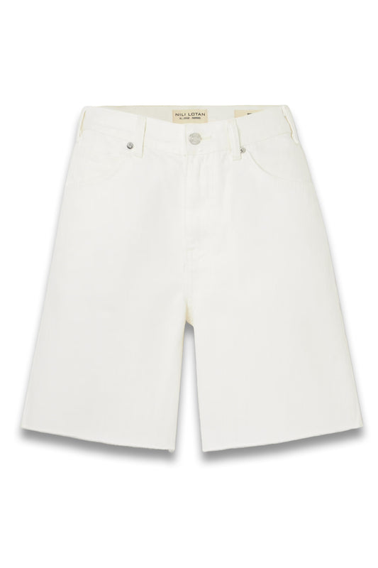 Russel Frayed Denim Shorts