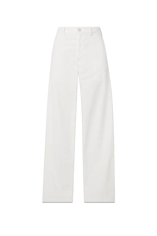 Eliot Cotton-Blend Twill Wide-Leg Pants