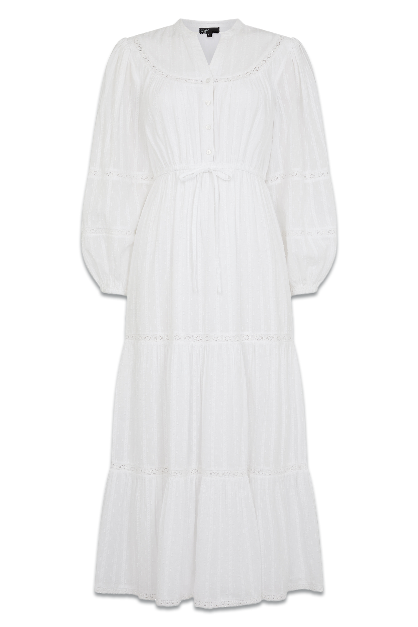 Cotton Midi Shirt Dress