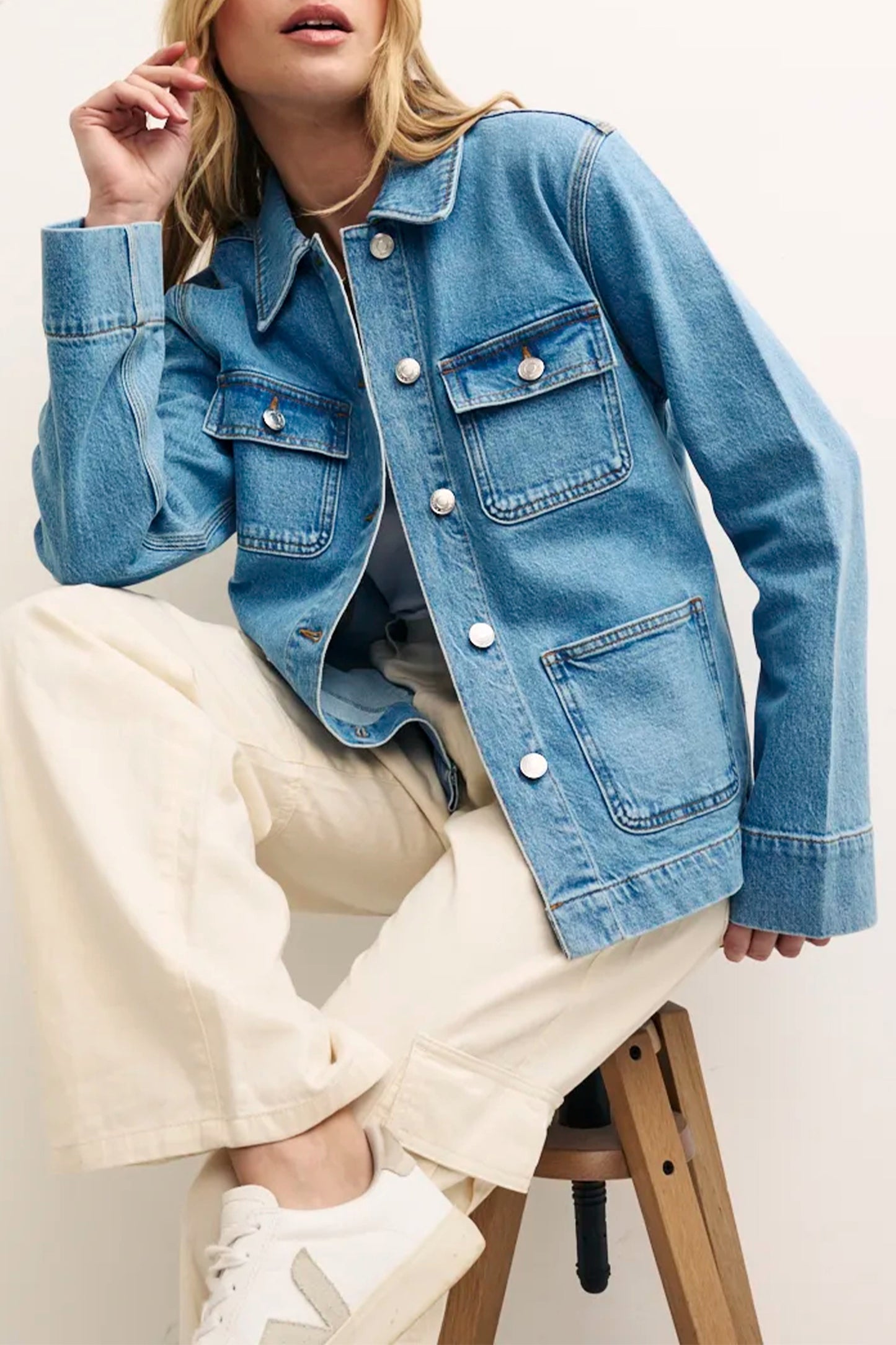 Fearne Cotton Denim Worker Jacket