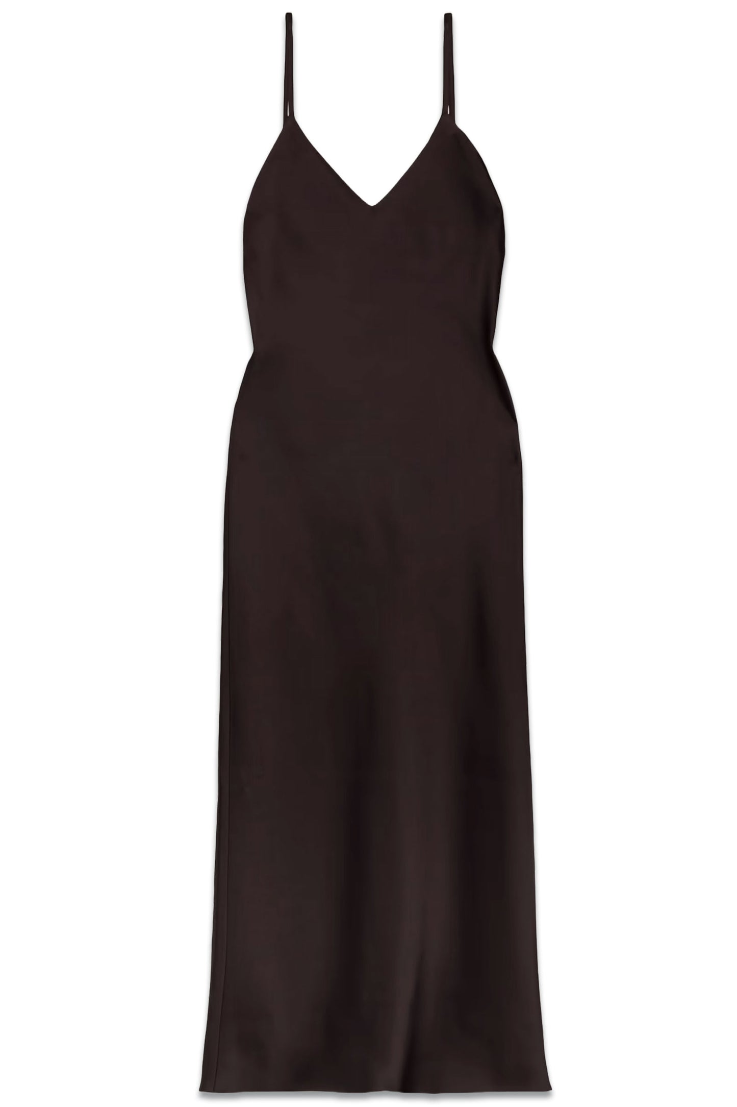 Satin Midi Dress