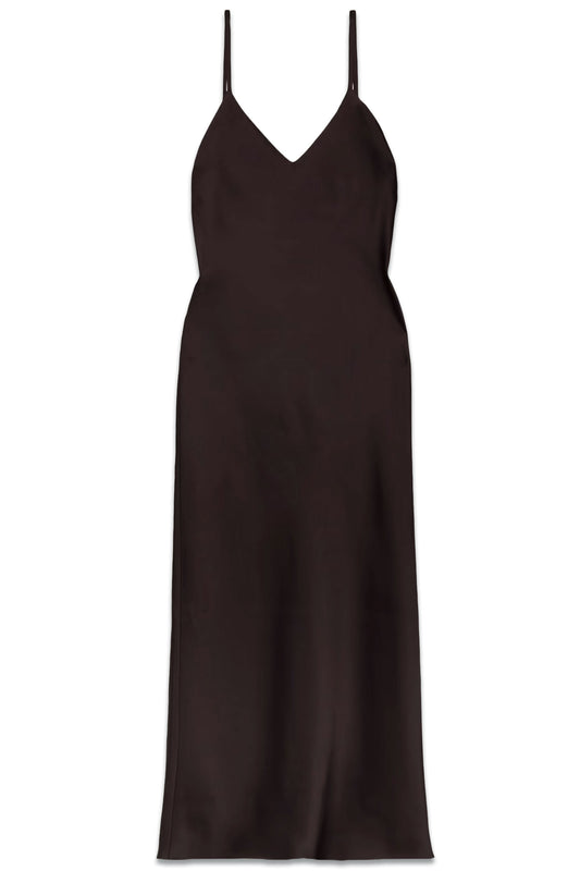 Satin Midi Dress