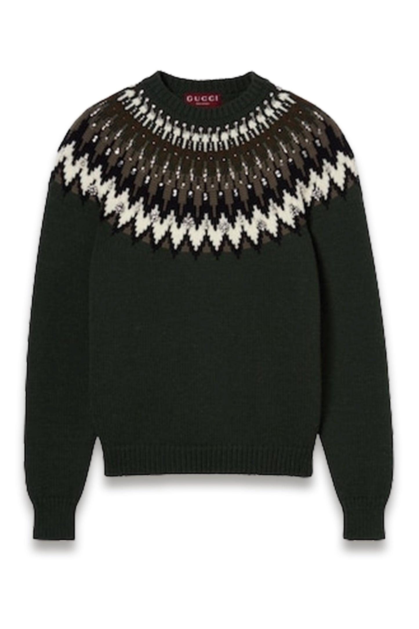 Norwegian Wool Jacquard Sweater