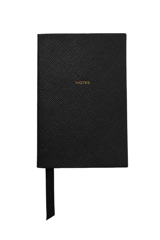 Textured-Leather Notebook