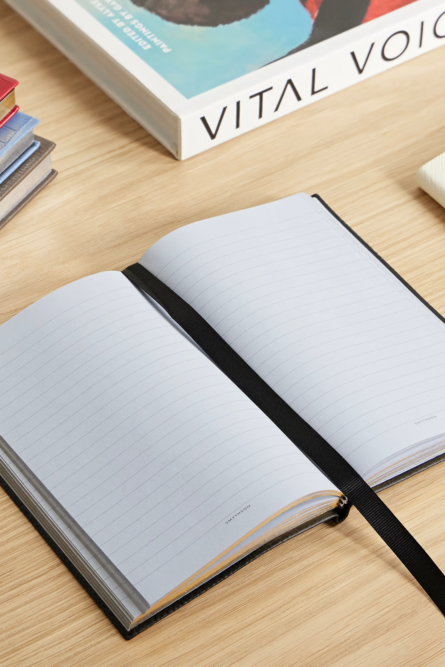 Soho Panama Textured-Leather Notebook