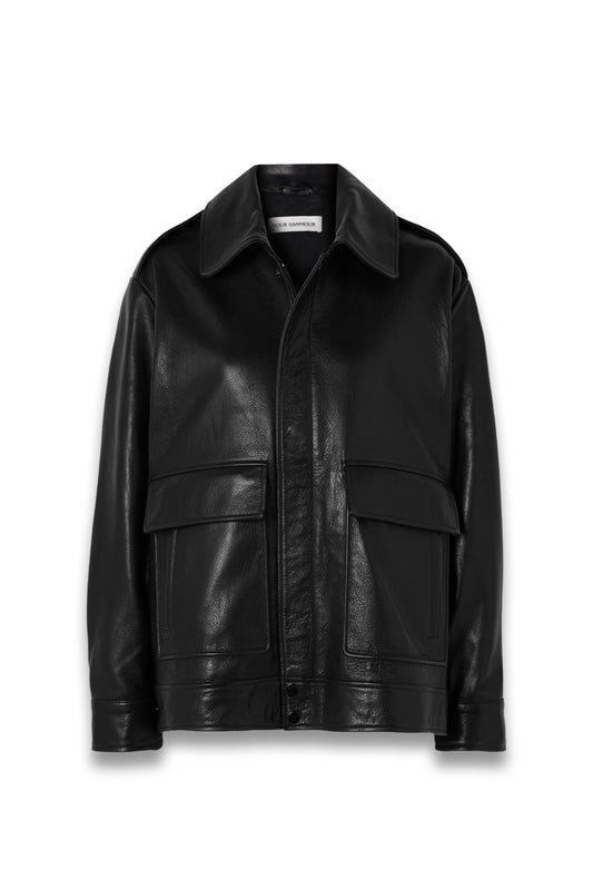 Drey Leather Biker Jacket