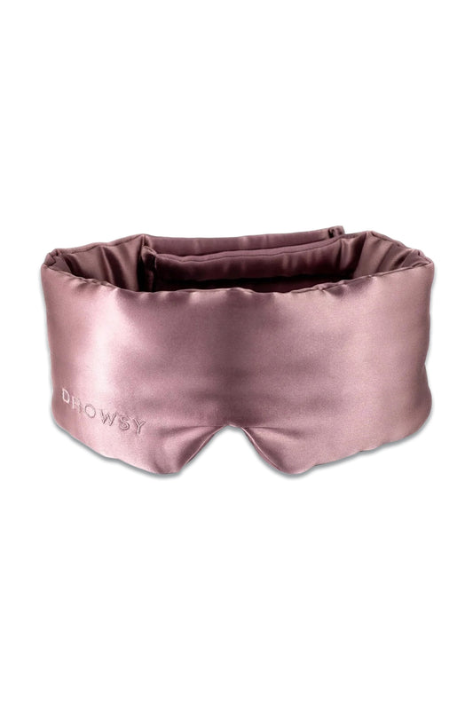 The Drowsy Damask Rose Silk Sleep Mask