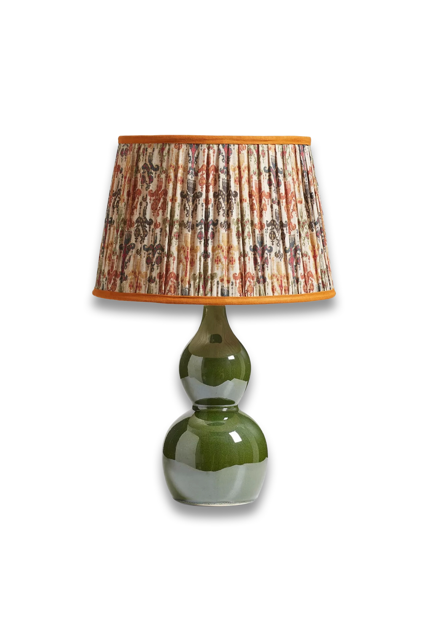 Kalinda Ceramic Table Lamp Base, Moss