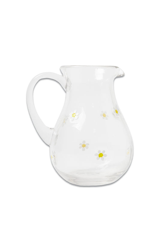 Daisy Como Glass Jug