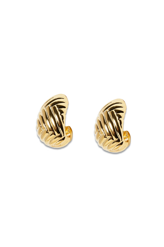 Scarlett Engraved Hoop Earrings