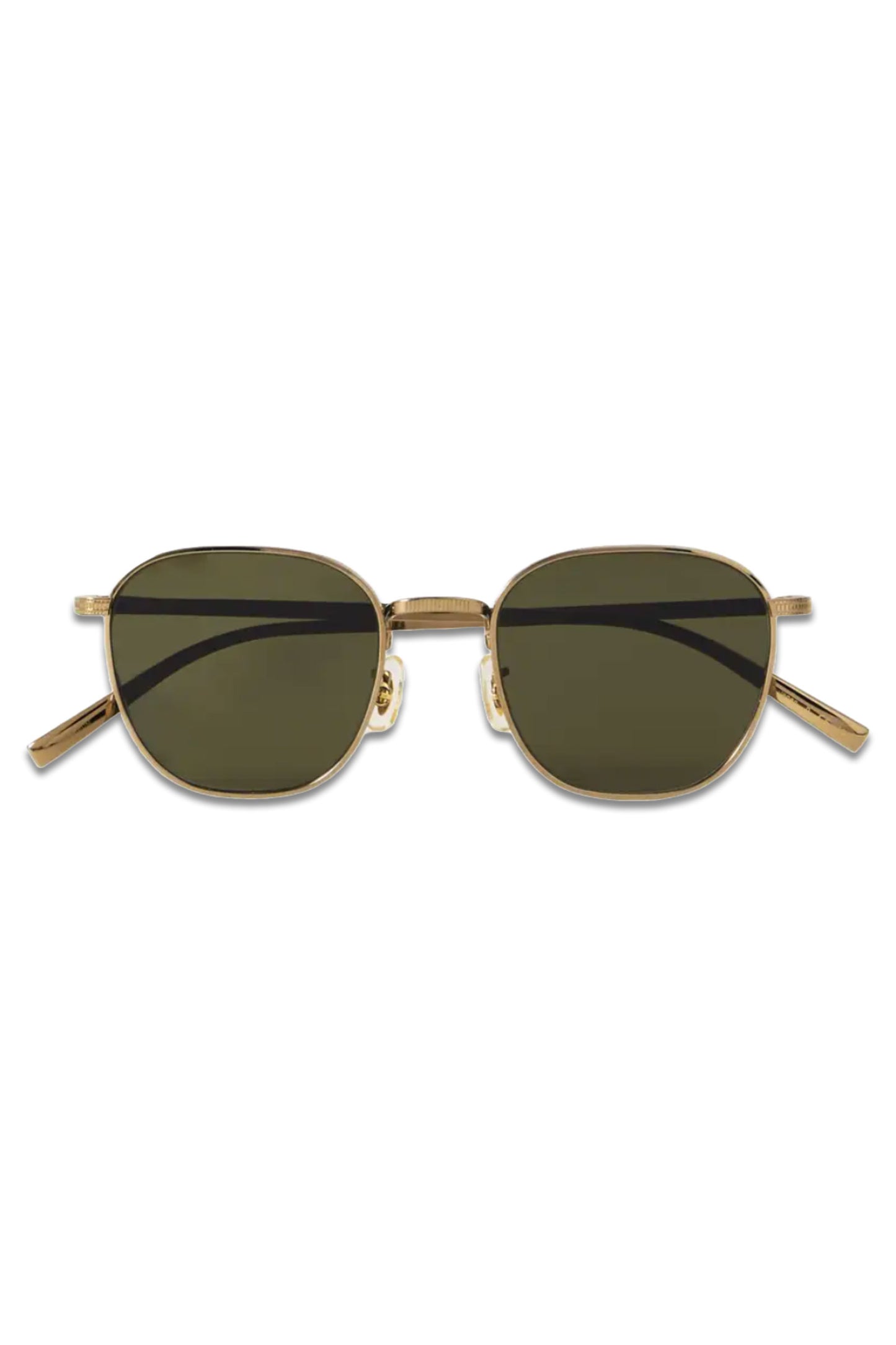 Rynn Round-Frame Gold-Tone Sunglasses