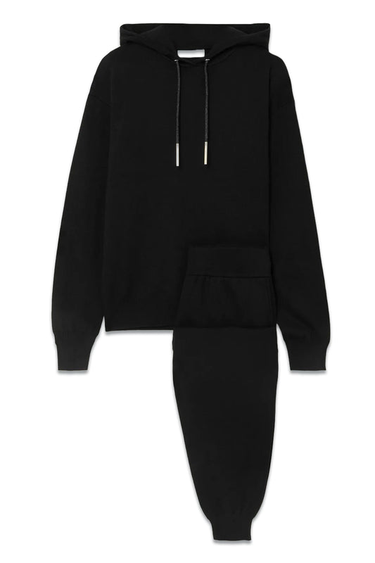 Gia Berlin Silk And Cashmere-blend Hoodie And Track Pants Set