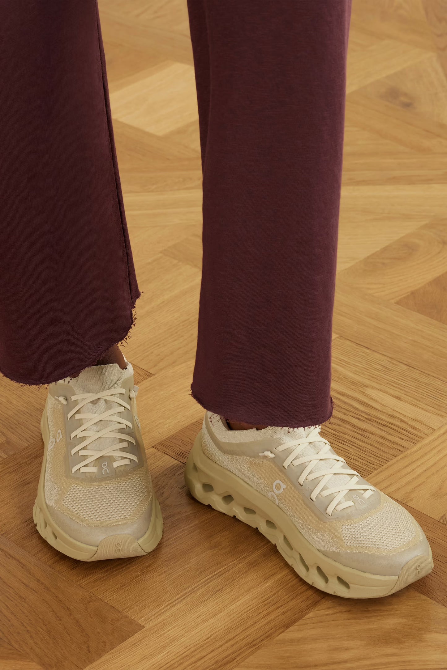 + Zendaya Cloudtilt Moon Stretch Recycled-knit Sneakers