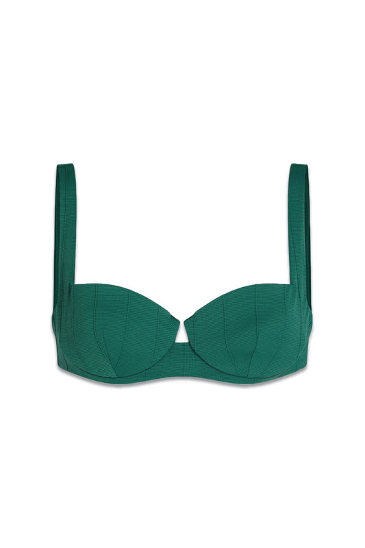 Danica Ribbed Underwired Bikini Top