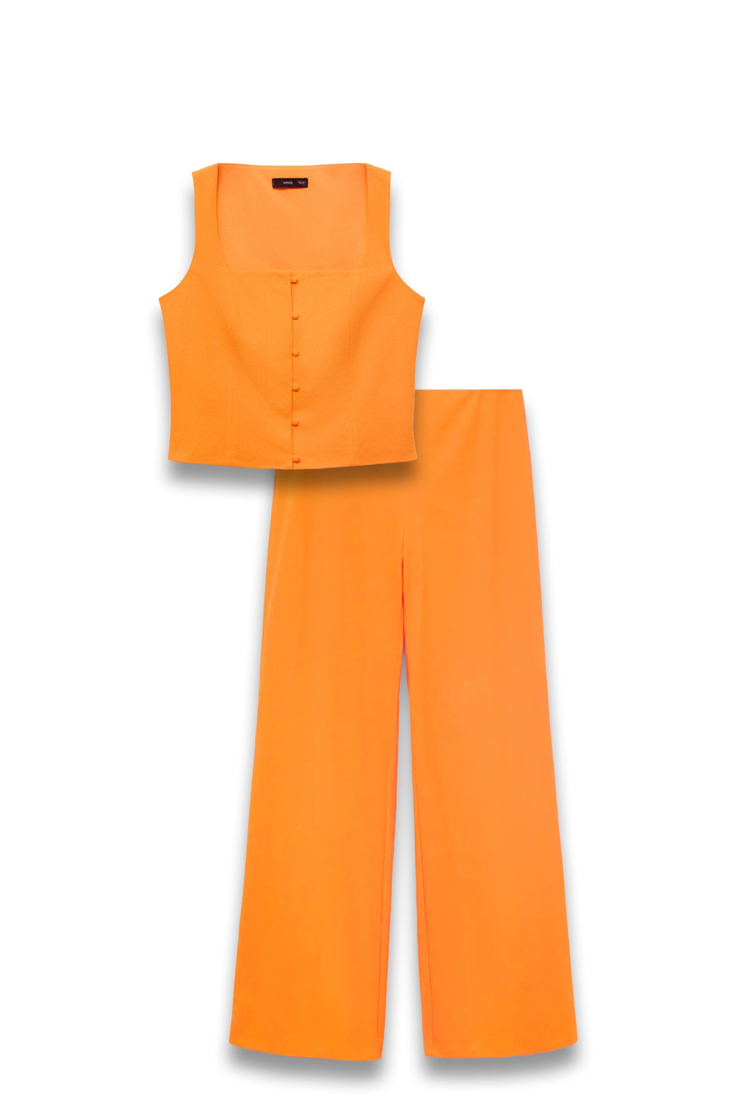 Orange Cotton Co-Ord