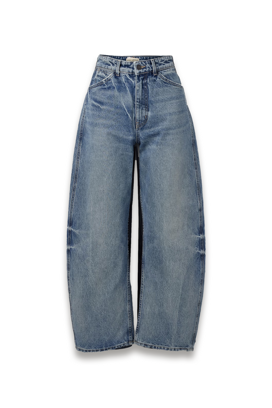 Otis Mid-rise Barrel-leg Jeans