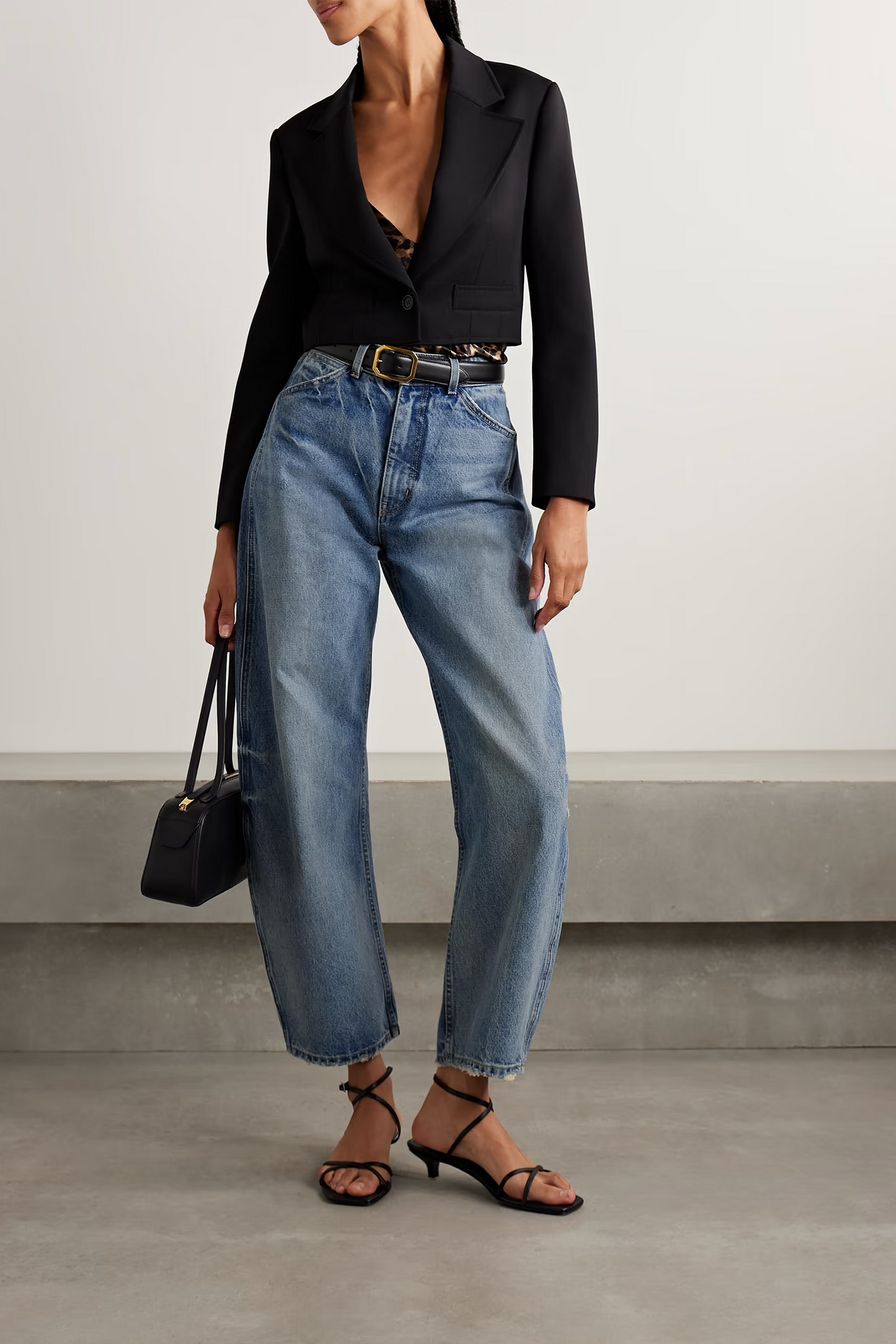 Otis Mid-rise Barrel-leg Jeans