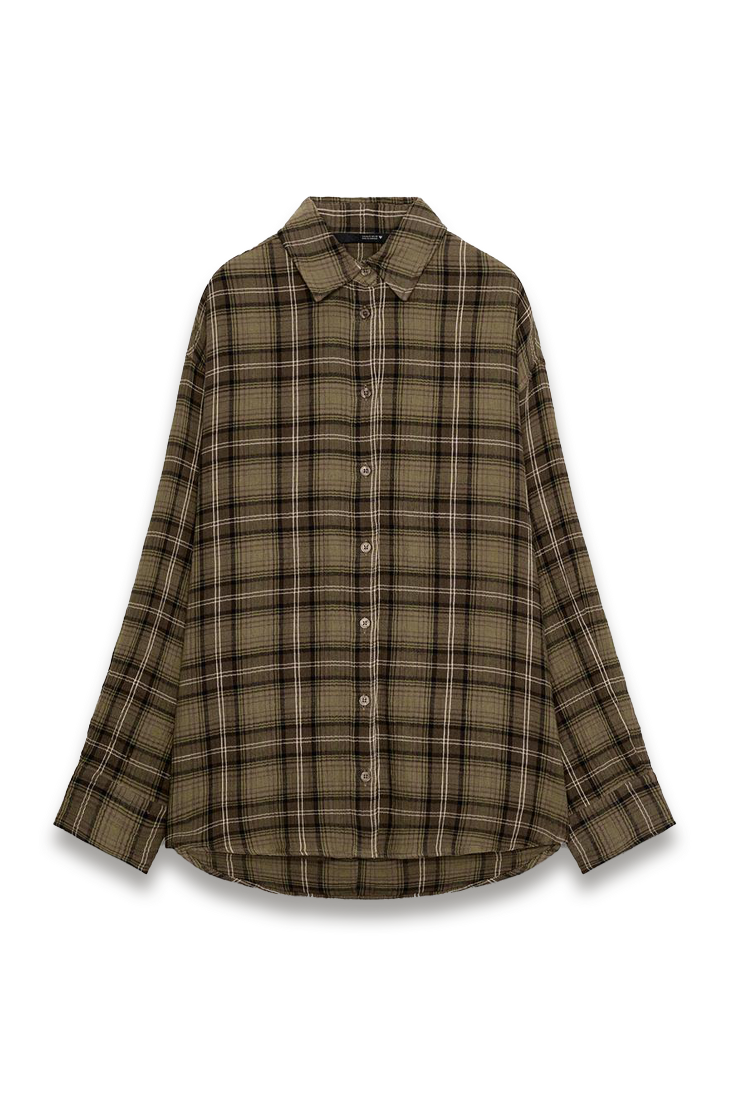 Oversized Check Shirt