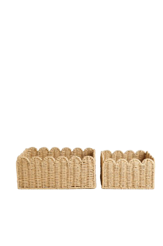 Scalloped Basket