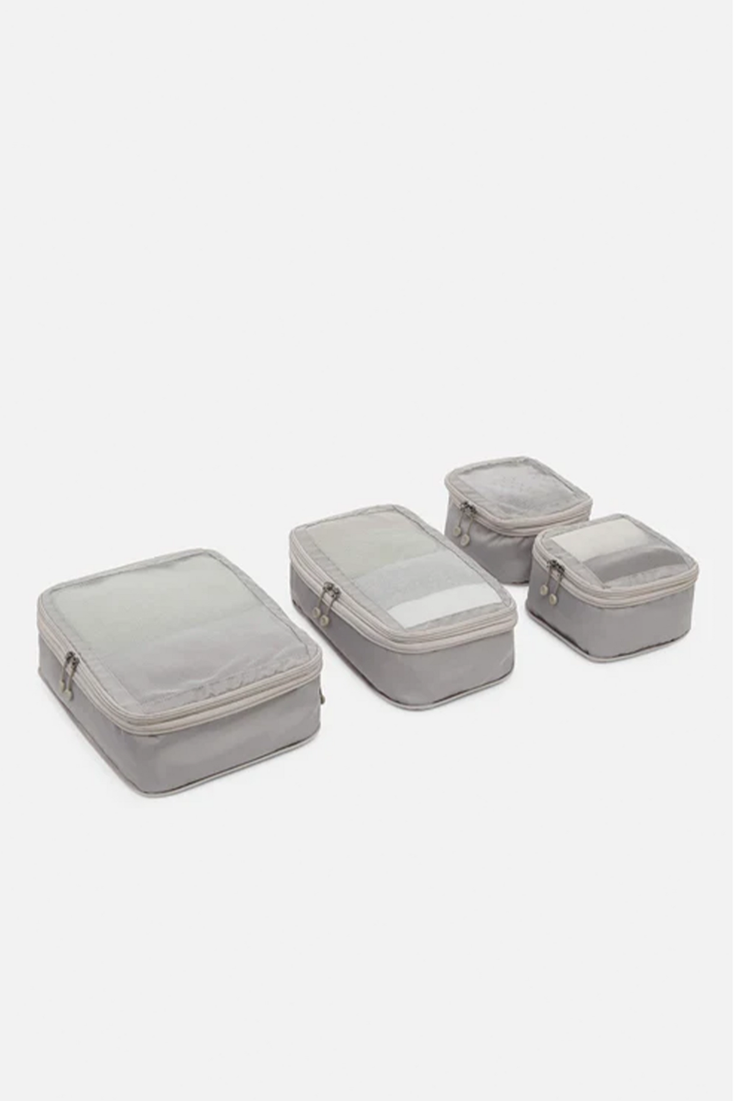 Packing Cubes In Taupe - Set Of 4