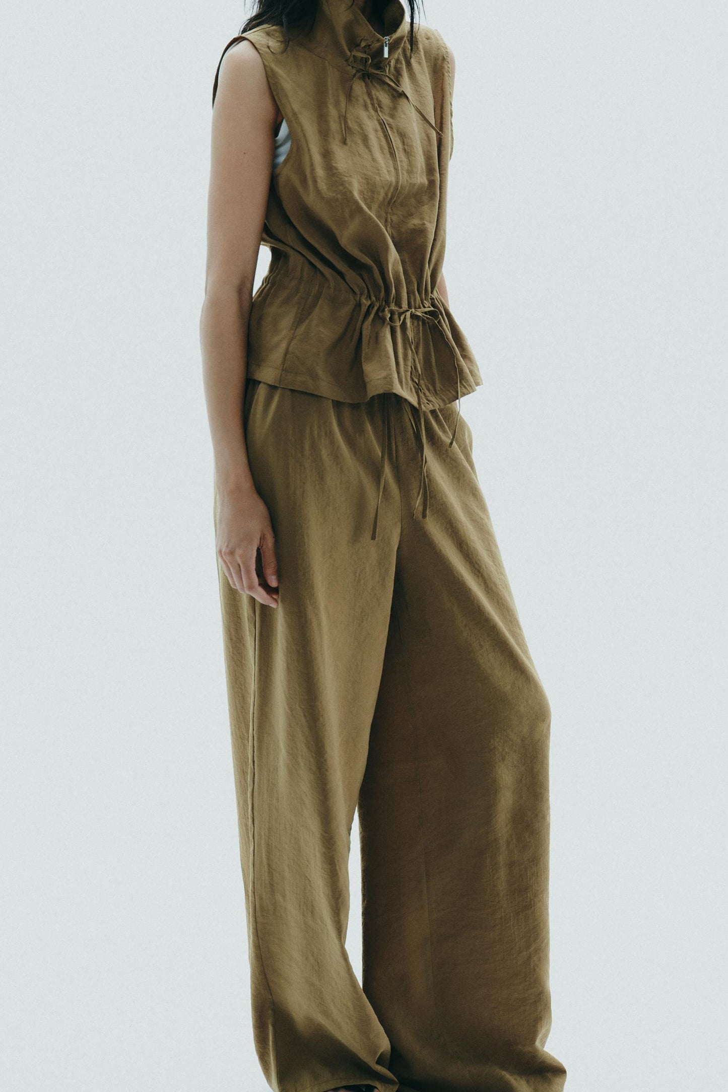 Flowing Palazzo Trousers