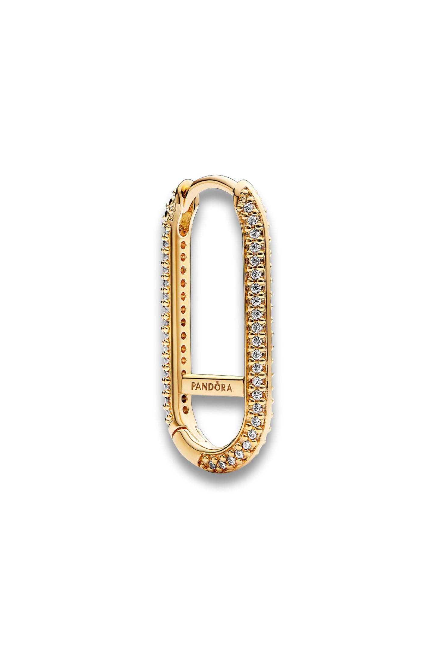 Pandora ME Extended Pavé Link Single Earring