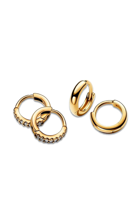 Huggie Hoops Stack Earring Gift Set