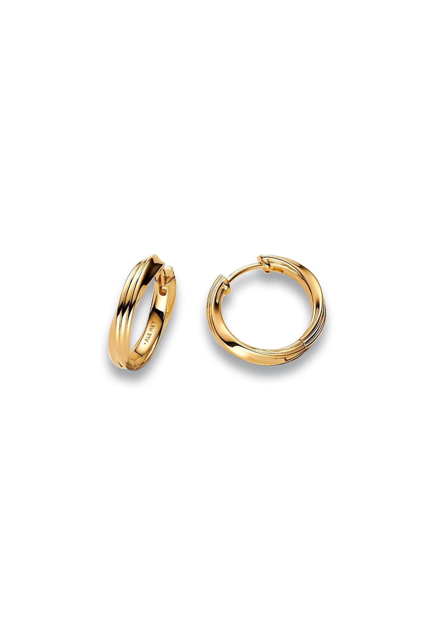 Twisted Hoop Earrings