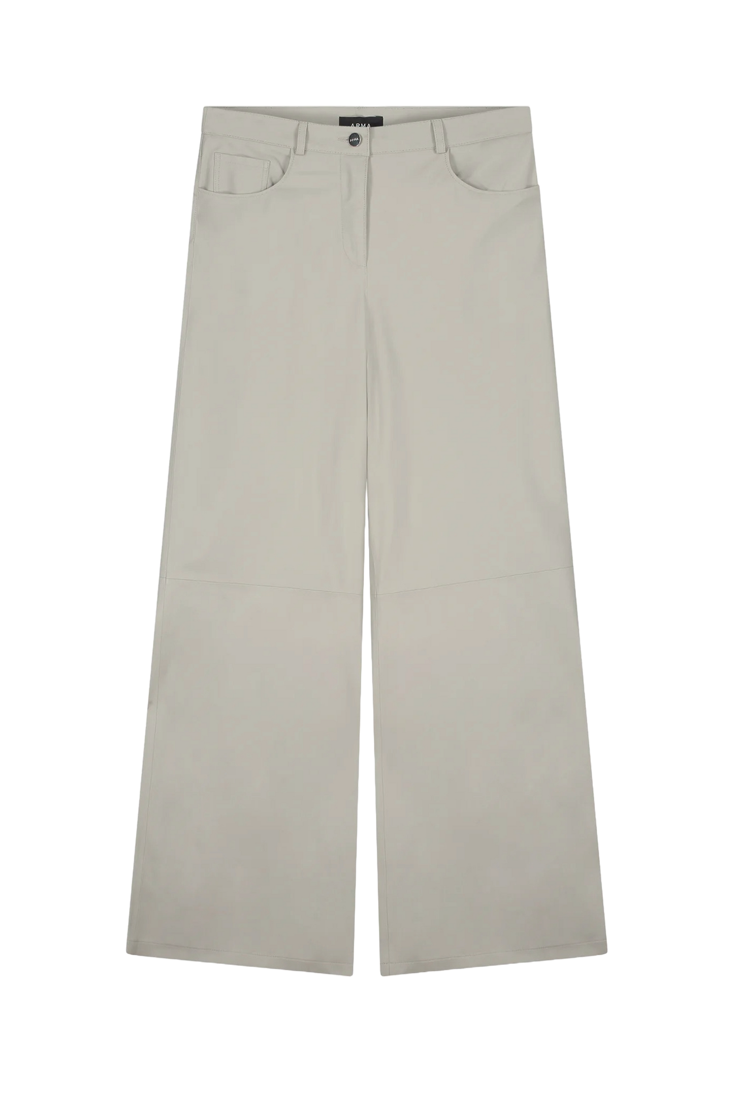 CATANIA | Leather Wide Leg Trousers