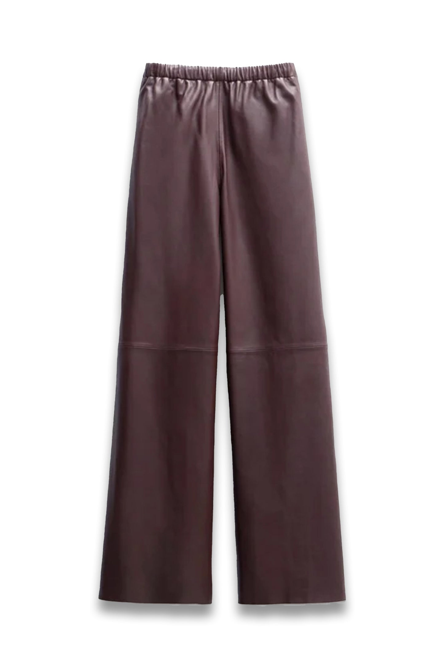 Agatha Leather Pull On Trousers