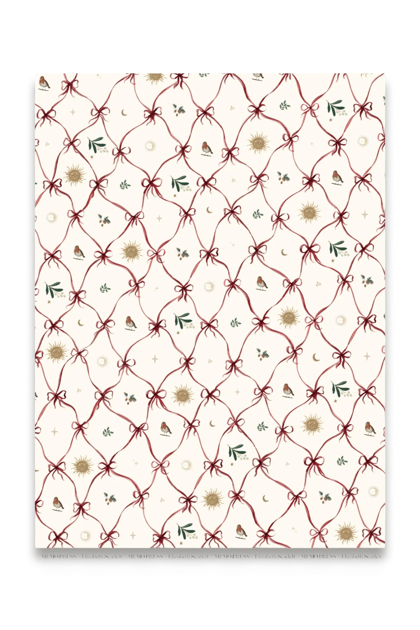Elizabeth Scarlett x Memo Press Wrapping Paper