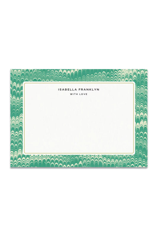 Combed Marble Notecard Set