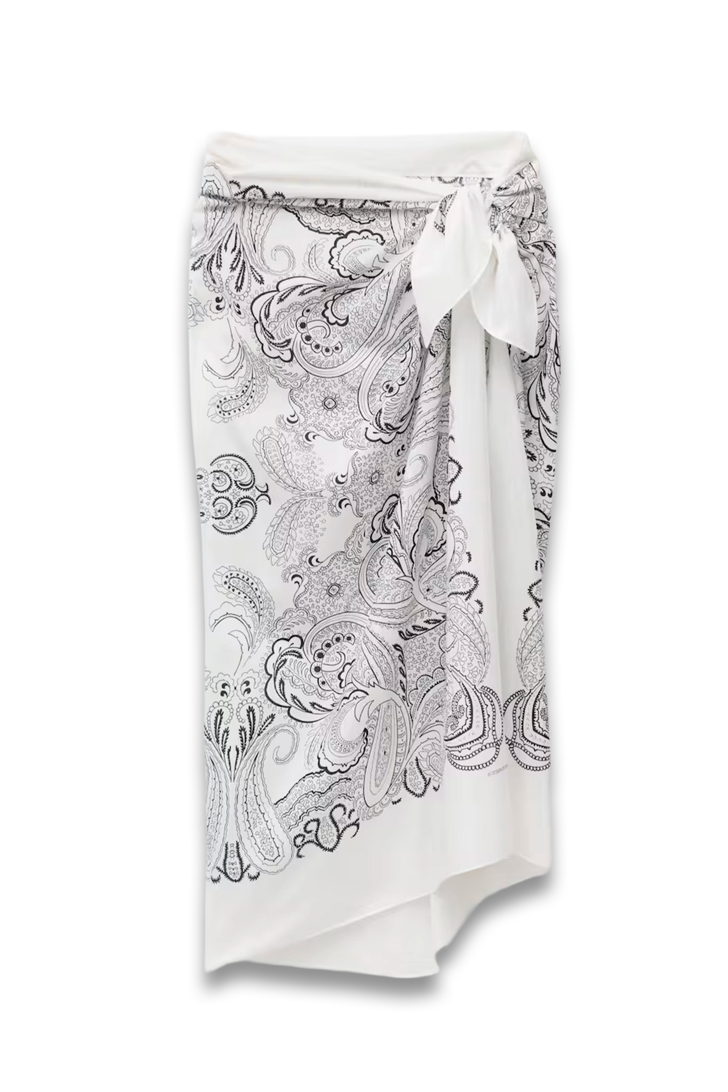 Printed Silk-Cotton Scarf