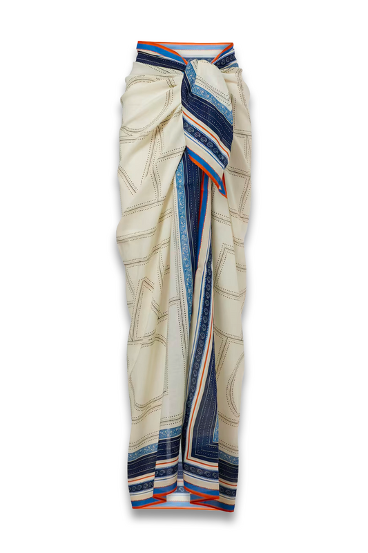 Collector Printed Beach Cover-up
