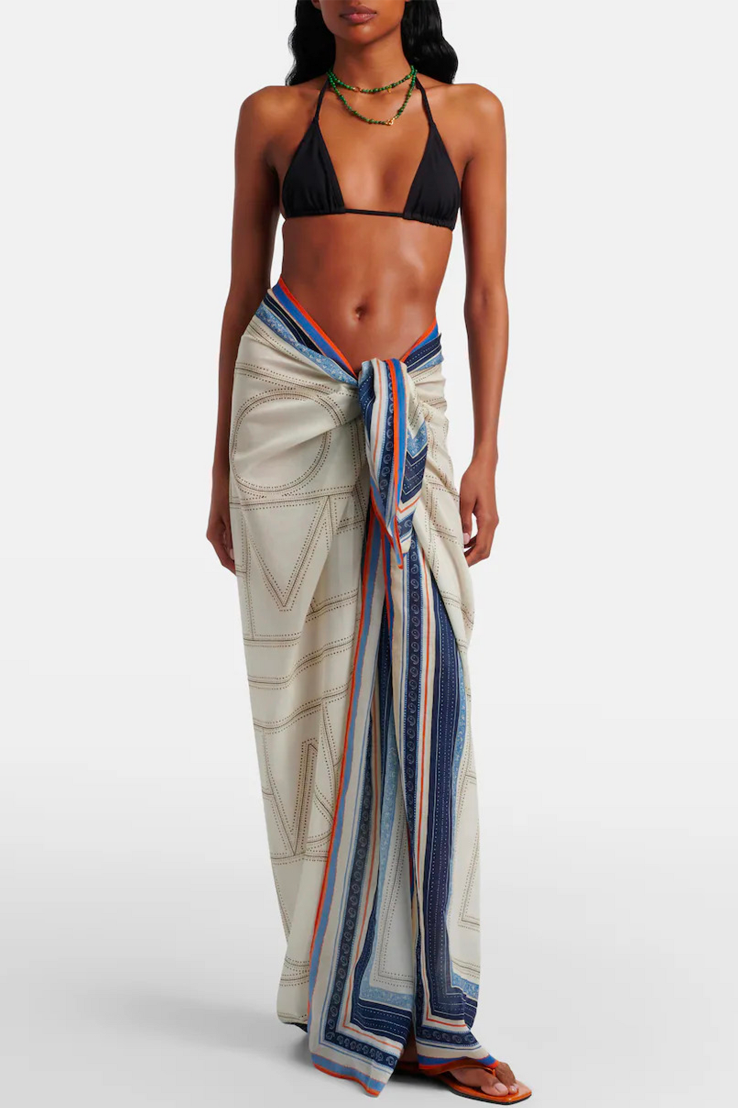 Collector Printed Beach Cover-up