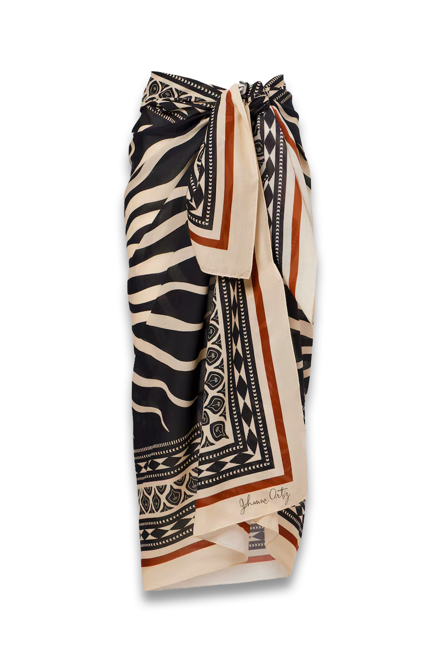 Golden Horizon Printed Pareo