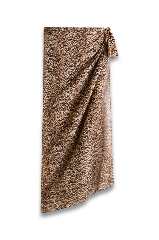 Leopard Animal Print Sarong