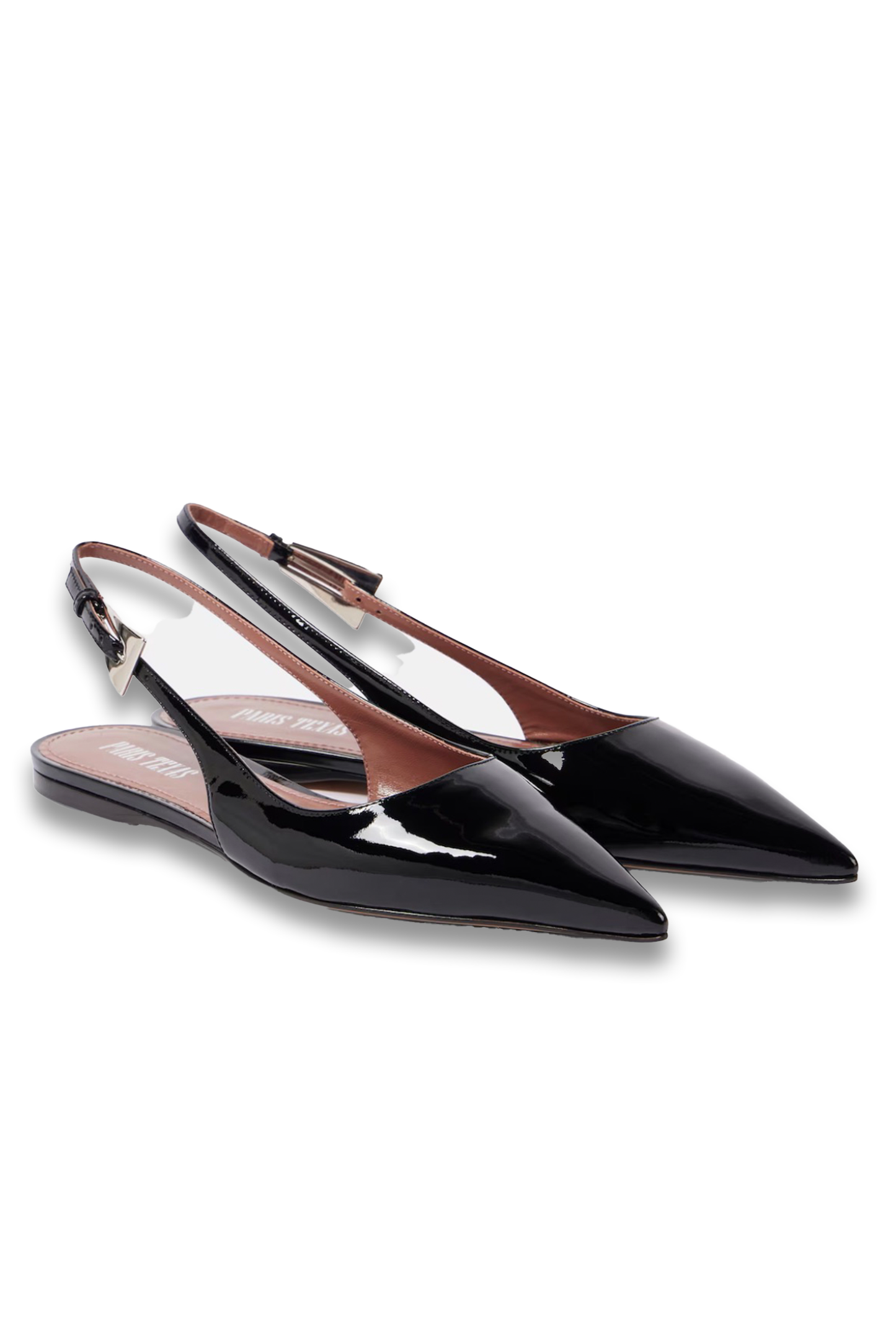 Jessica 10 Patent Leather Slingback Flats